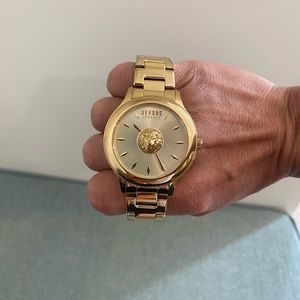 Versus Versace women gold watch